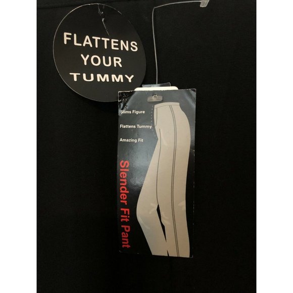 NWT - PANTOLOGY BLACK PANTS SLACKS - SIZE 24W - Picture 3 of 5